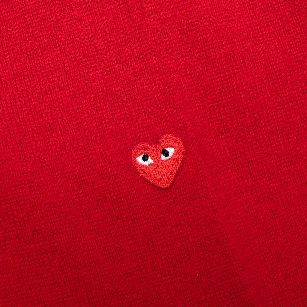 Small Heart Sweater - Red