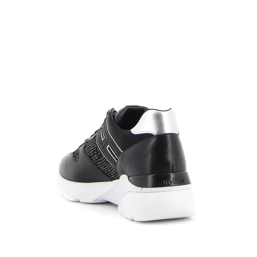 Sneakers H261 in pelle nera