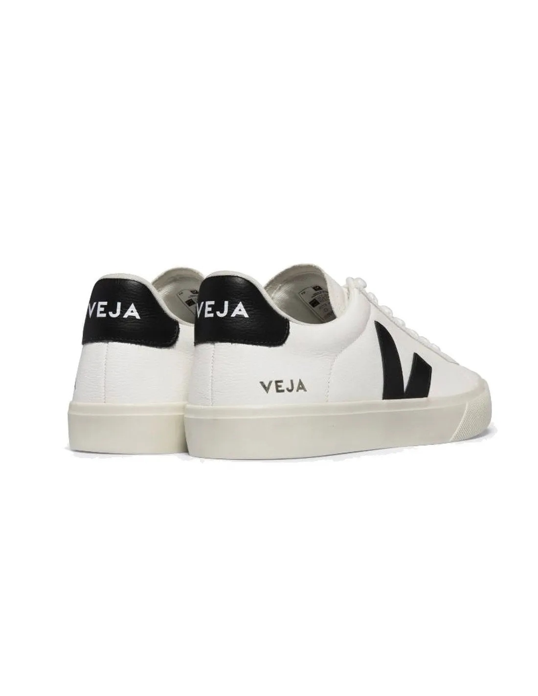 Sneakers Veja uomo CP0501 Campo Chromefree bianco nere