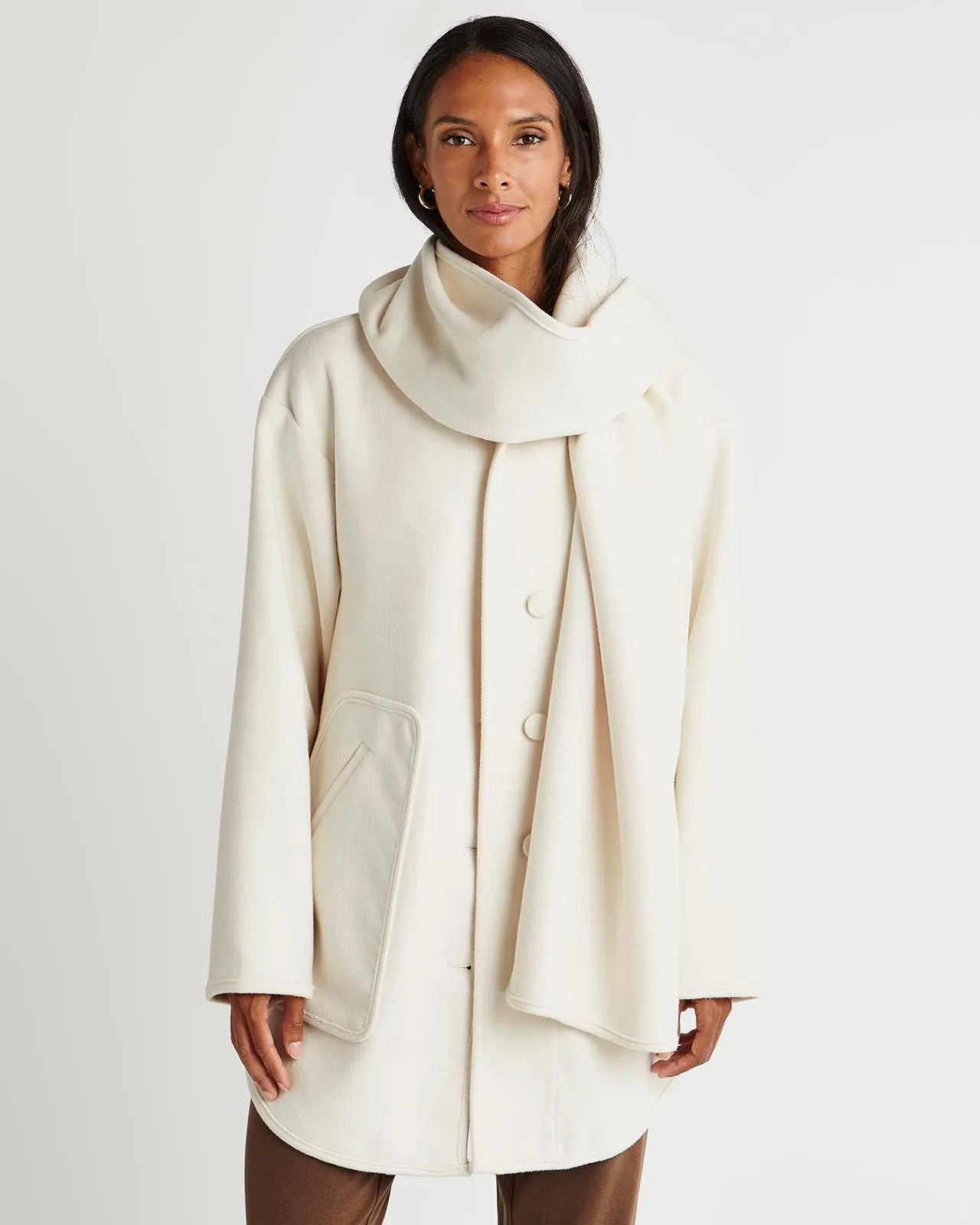 Splendid x Cella Jane Scarf Coat