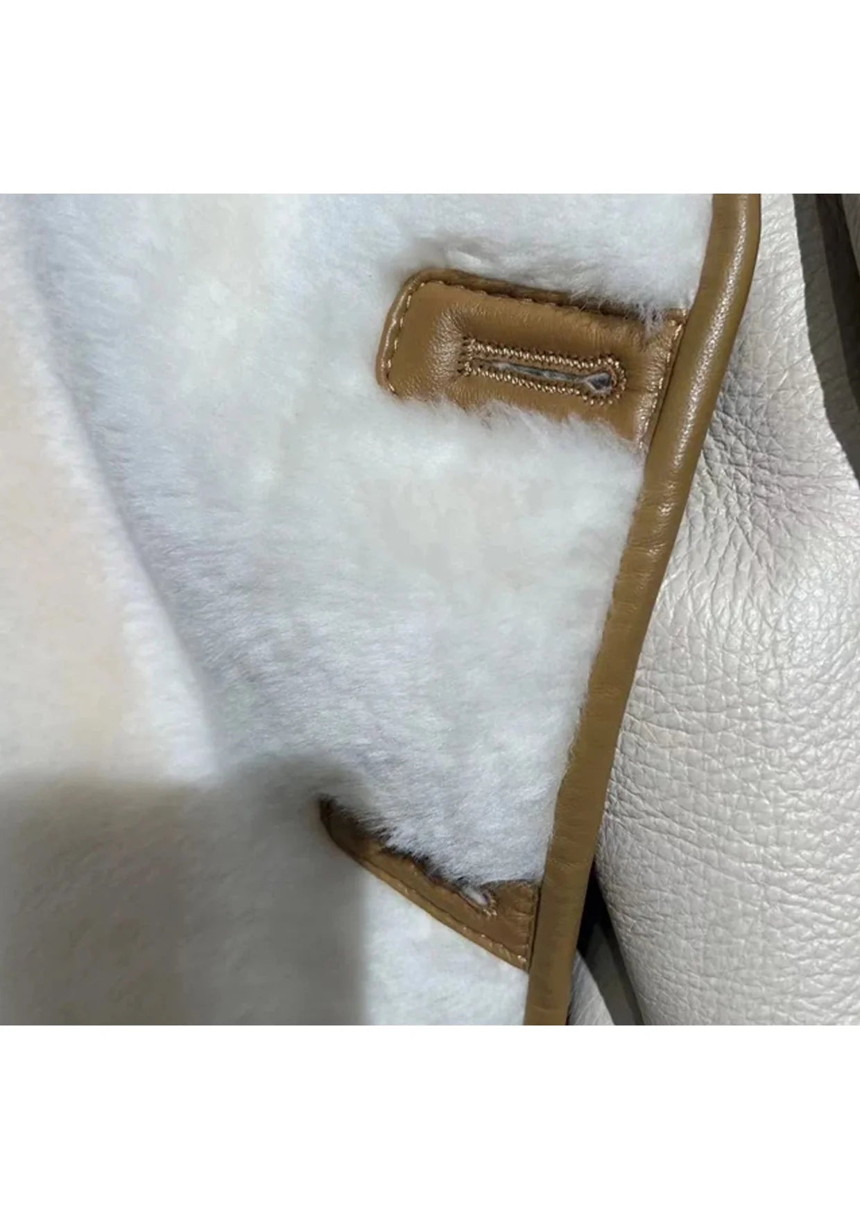 ST. MORITZ SHEARLING LONG COAT