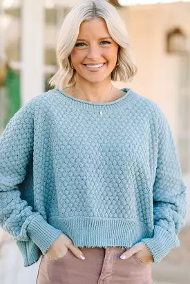 Stay With Me Sage Green Sweater