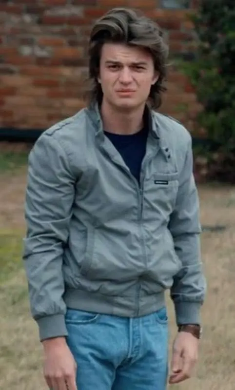 Steve Harrington Grey Jacket - New American Jackets