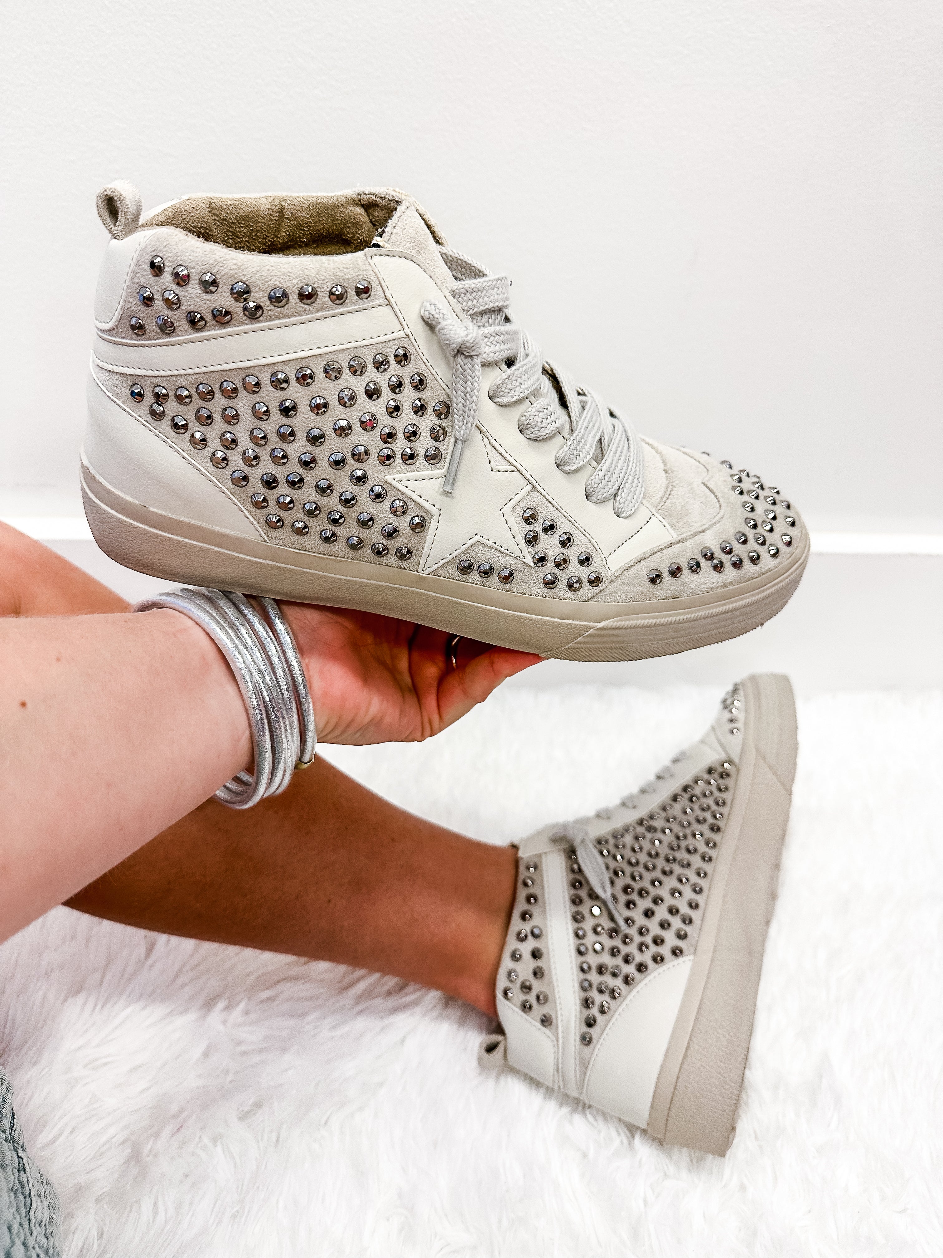 Studded Sparkling Sneaker