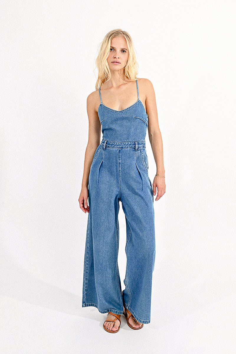 The Denim Jumpsuit