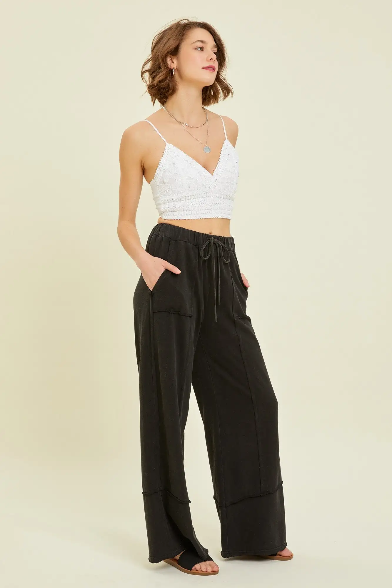 The Tabitha Knit Wide Leg Pants