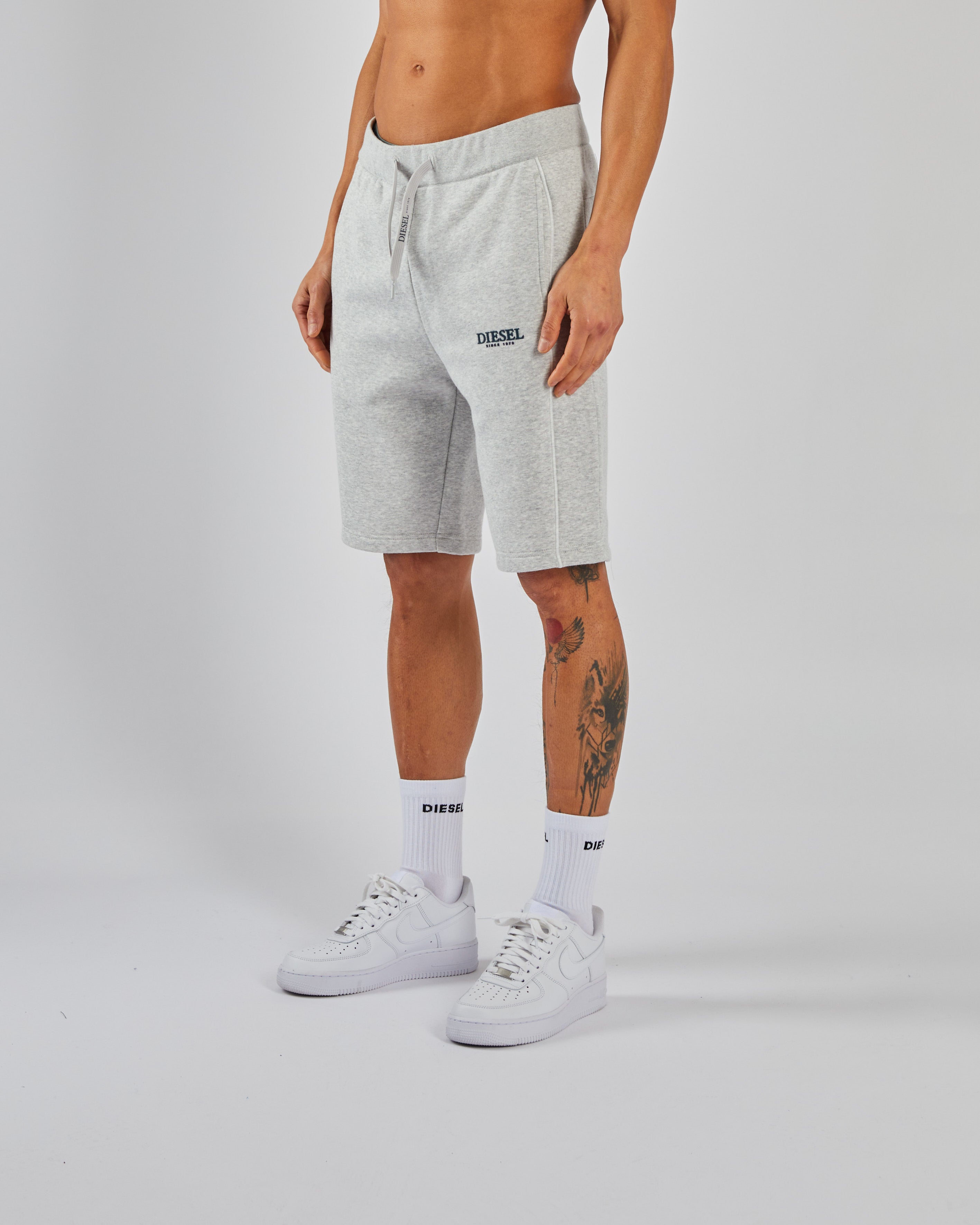 Tiago Short Grey Marl