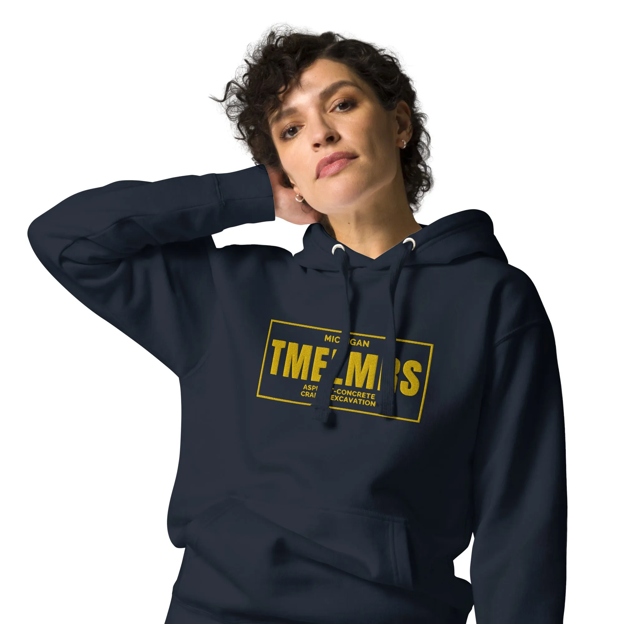 TMELMERS Embroidered Unisex Hoodie