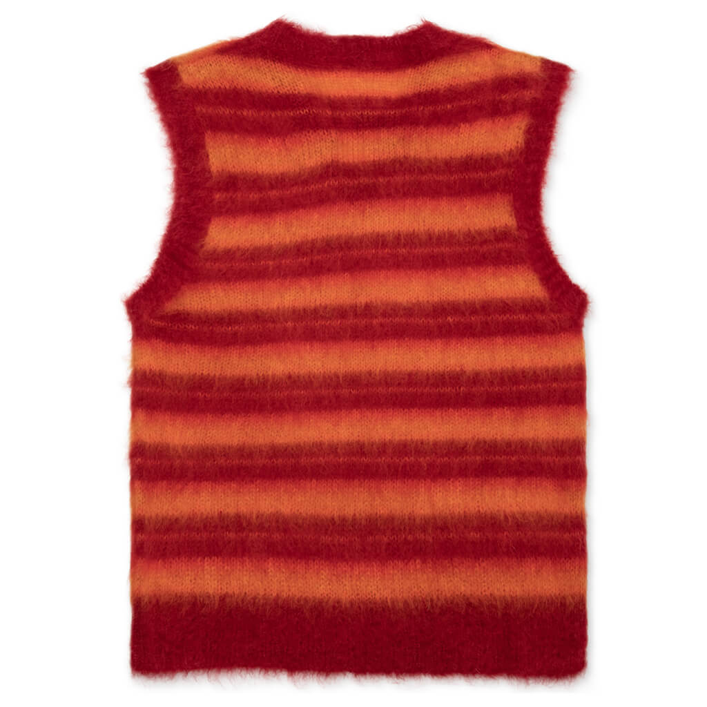 V Neck Sweater - Lacquer