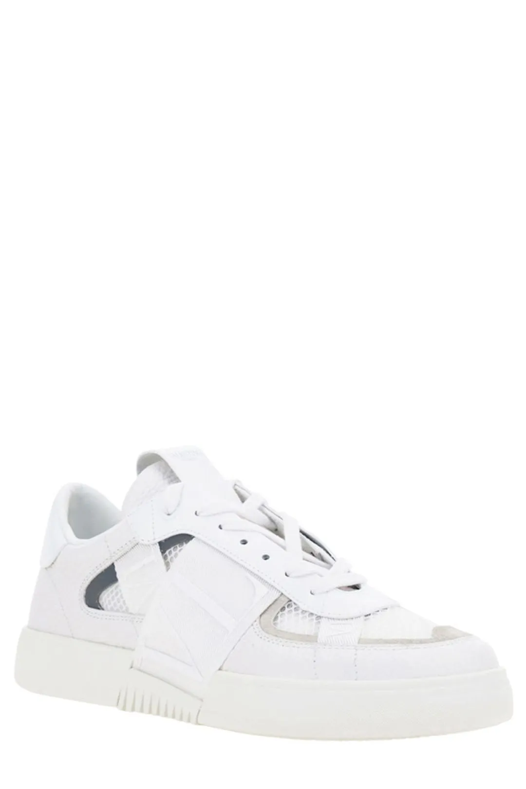 Valentino VL7N Round Toe Lace-Up Sneakers