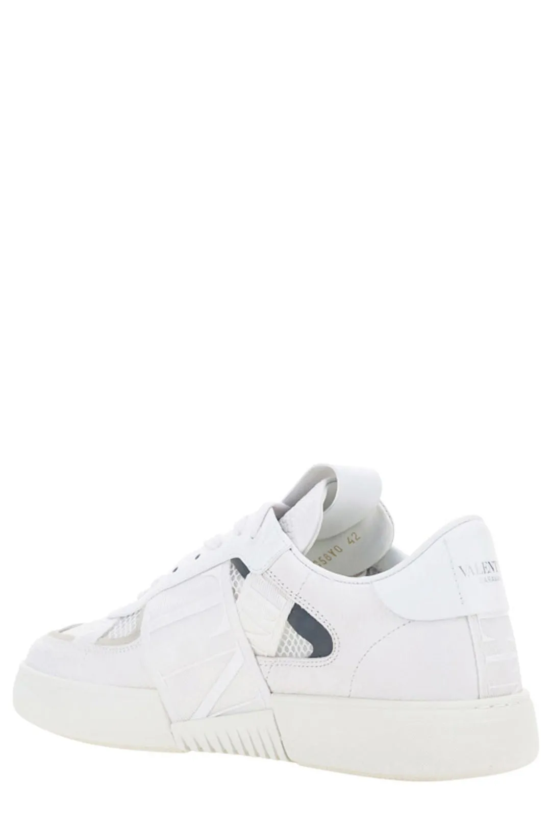 Valentino VL7N Round Toe Lace-Up Sneakers