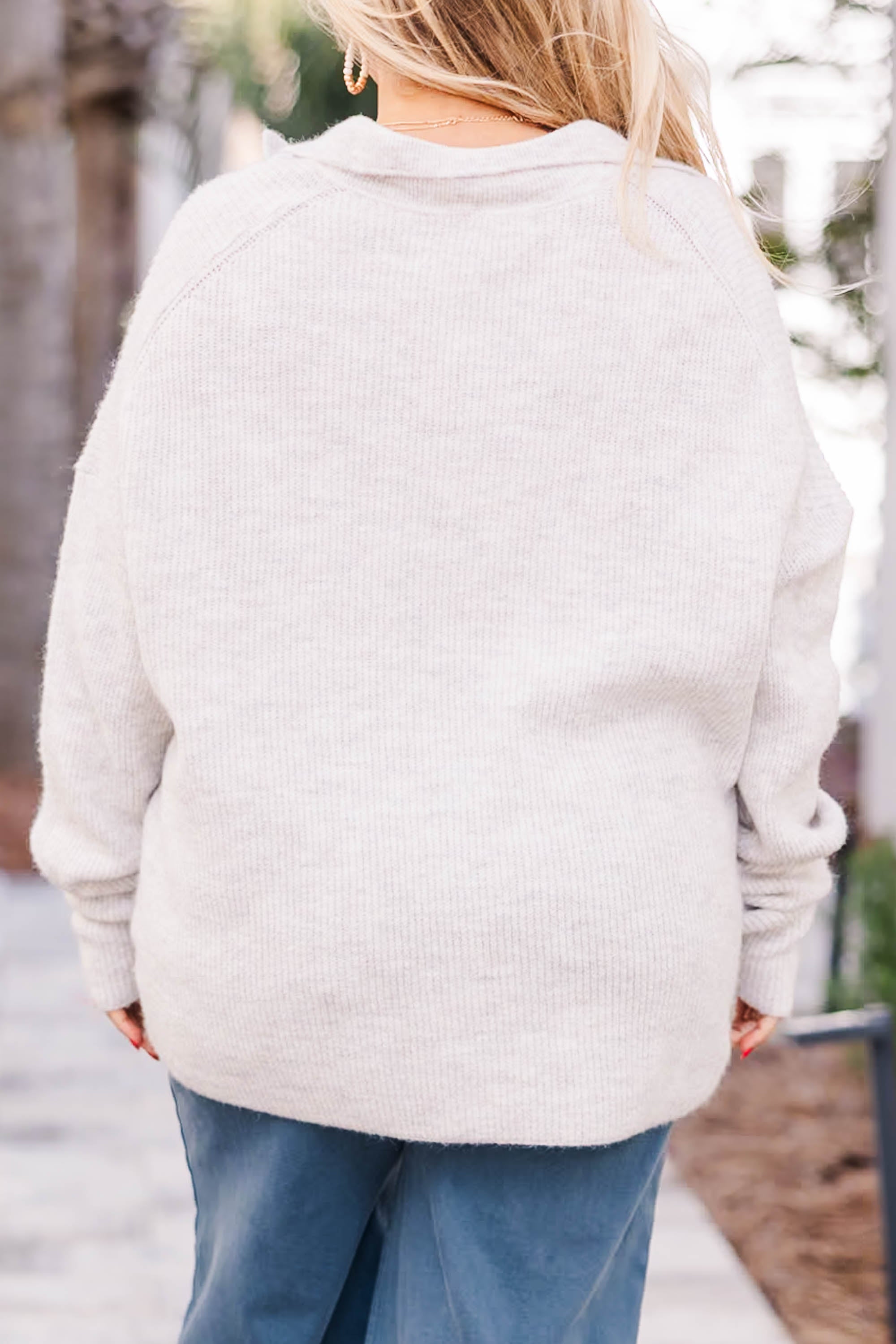 Wasted Time Sweater, Apricot