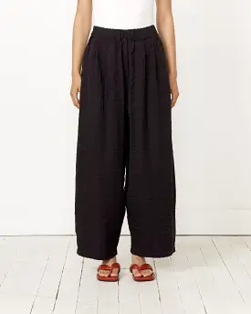 Wide Pant in Ink Black