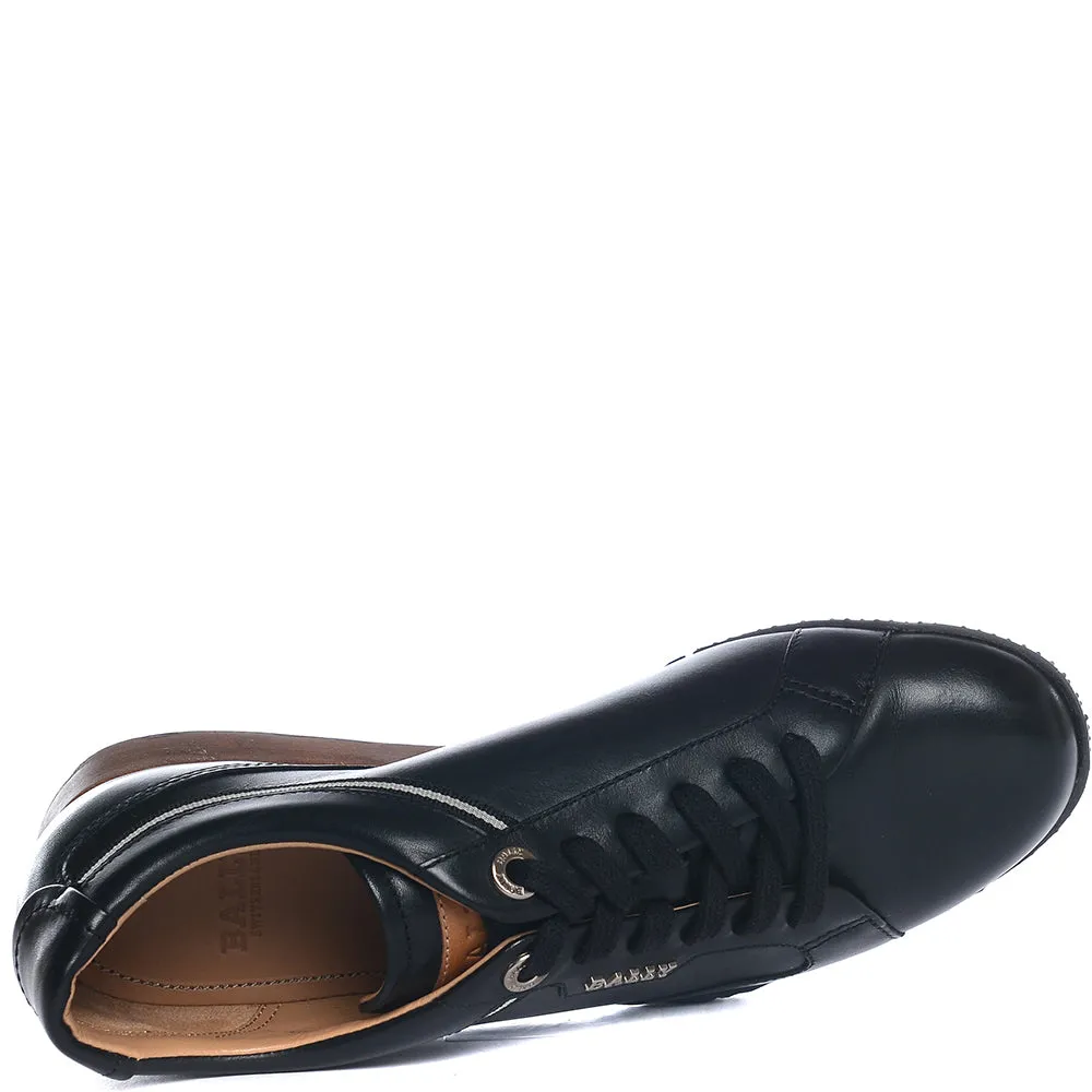 Womens Bally Fridia Sneakers in Black