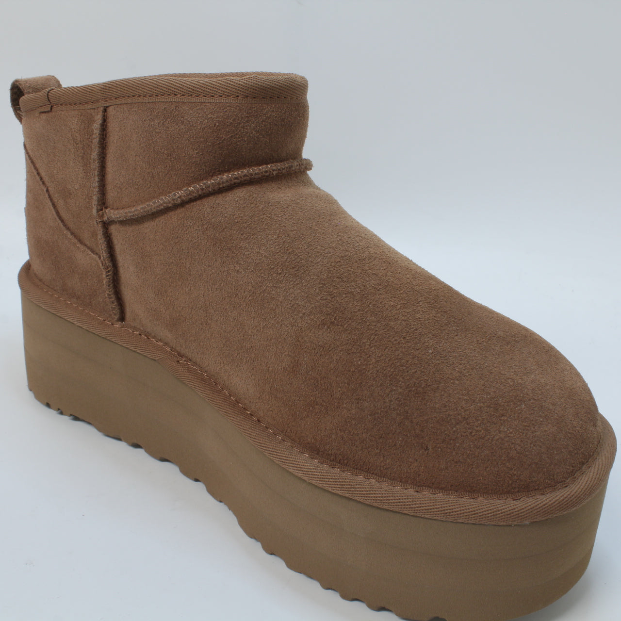 Womens UGG Classic Ultra Mini Platform Chestnut Uk Size 6