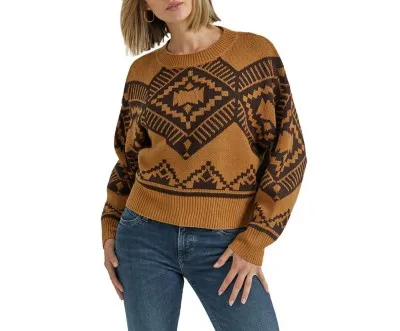 Women's Wrangler Aztec Pullover Sweater