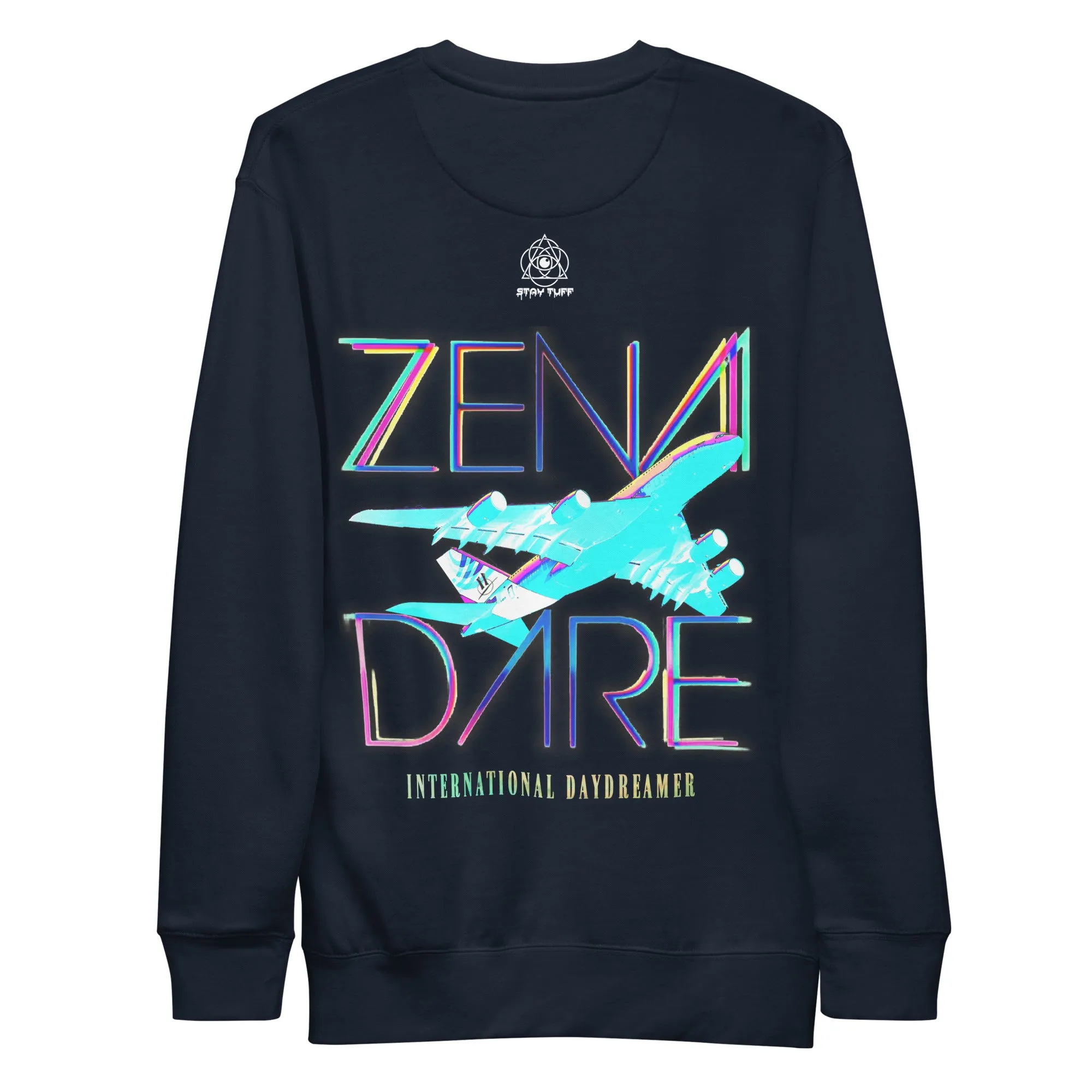 ZENADARE 'INTERNATIONAL DAYDREAMER' (Unisex Premium Sweatshirt)